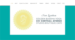 Desktop Screenshot of goldenbuddhayoga.com